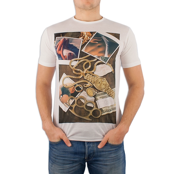 Afbeeldingen van TRASH - Dirty Polaroid T-Shirt - White