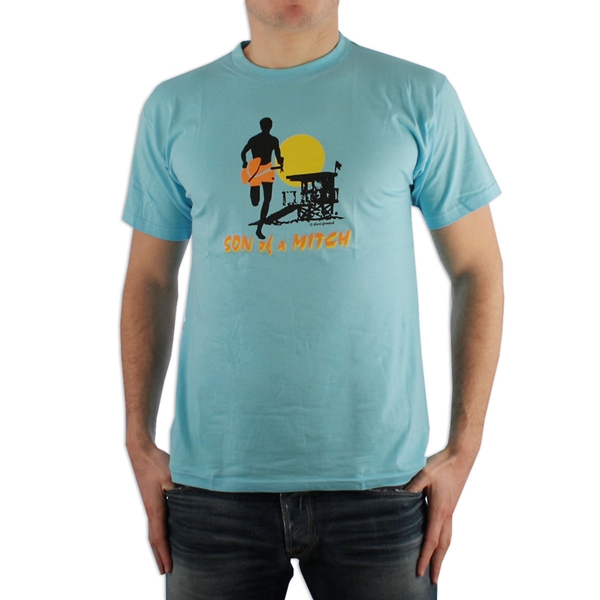 Afbeeldingen van Dressforward - Son of a Mitch T-shirt - Light Blue